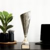 17  Metal Gold Silver Star Cup on Marble Base 3 scaled
