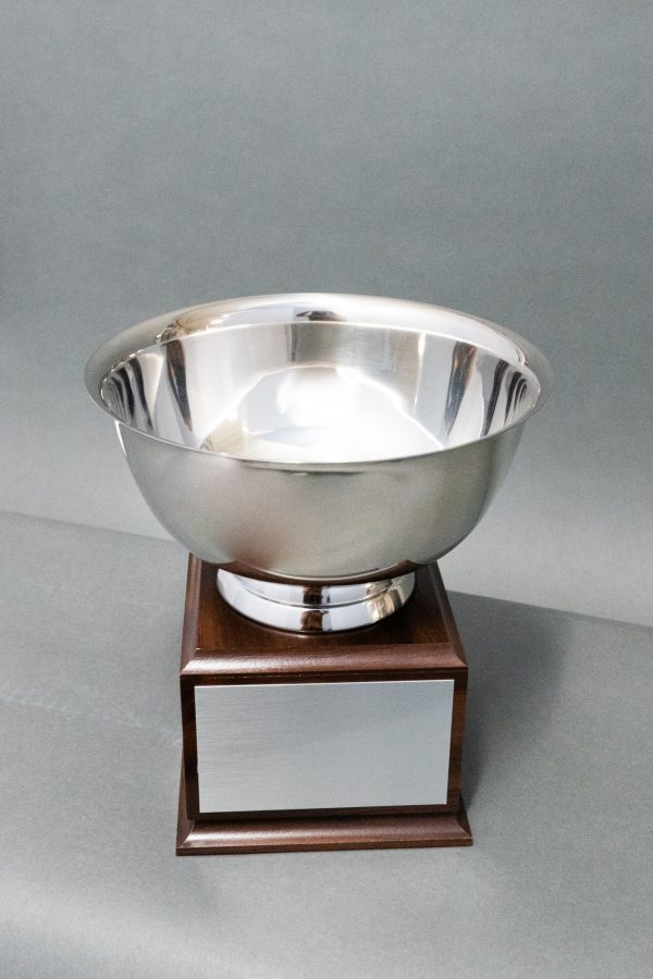 8  Silver Bowl on Wood Base 1 scaled