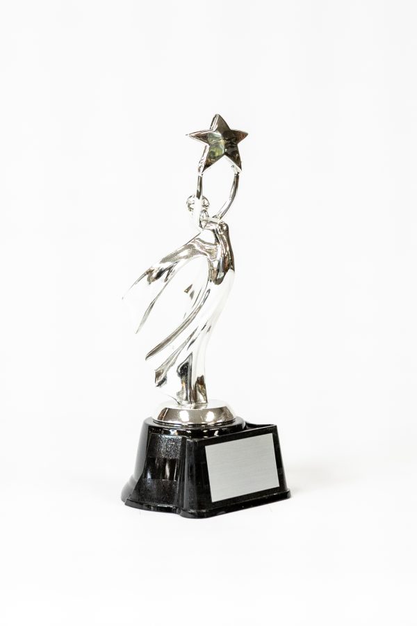 New Star Victory Figure on Black Base Trophy 2