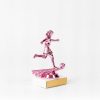 Pretty in Pink Female Soccer Figure Trophy 2 scaled
