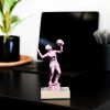 Pretty in Pink Female Volleyball Figure Trophy 3 scaled