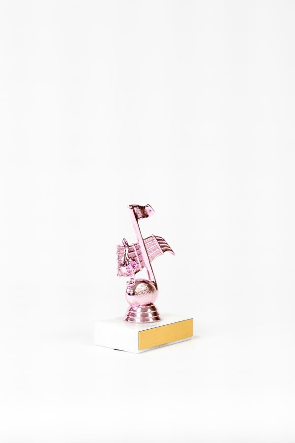 Pretty in Pink Music Figure Trophy 2