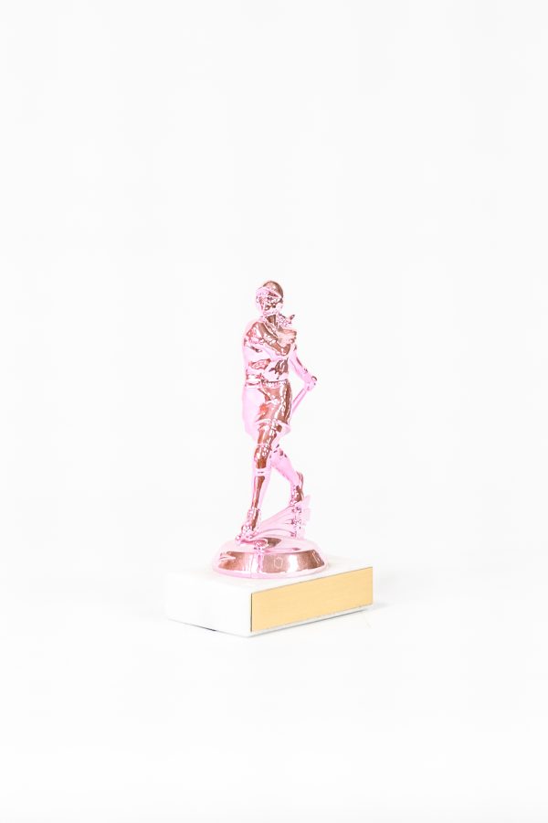 Pretty in Pink Softball Figure Trophy 2