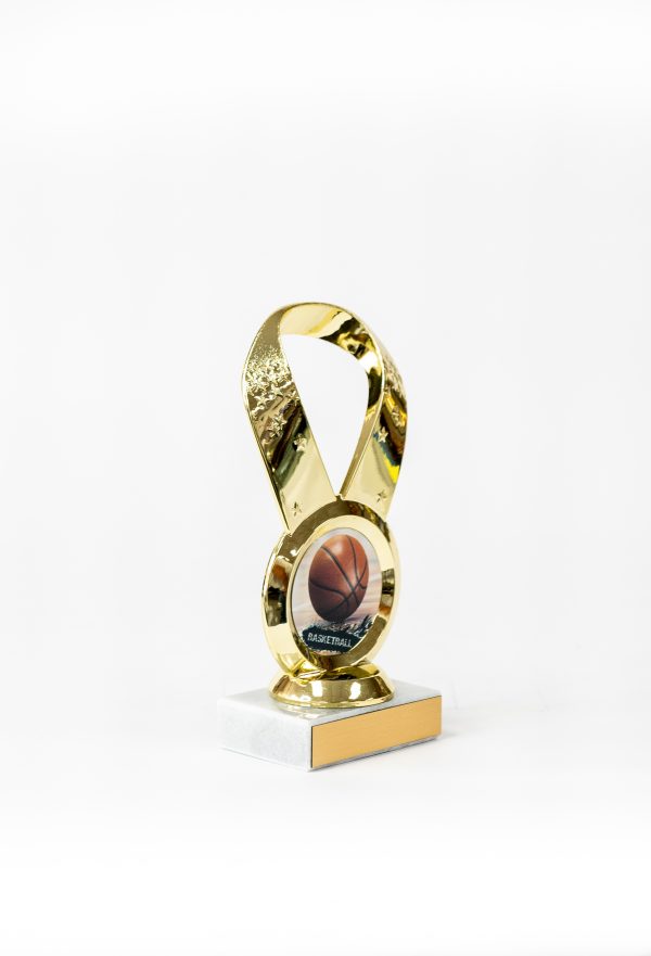 Ribbon Logo Figure on Marble Base Trophy 2 scaled