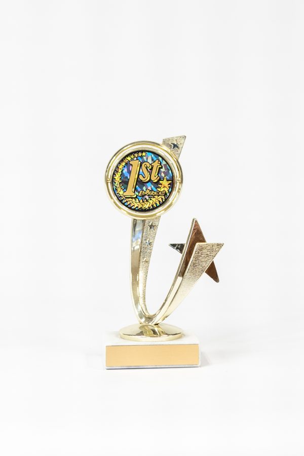 Shooting Star Spinner Figure Trophy 3