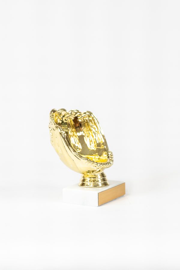 Softball Glove on Marble Base 2