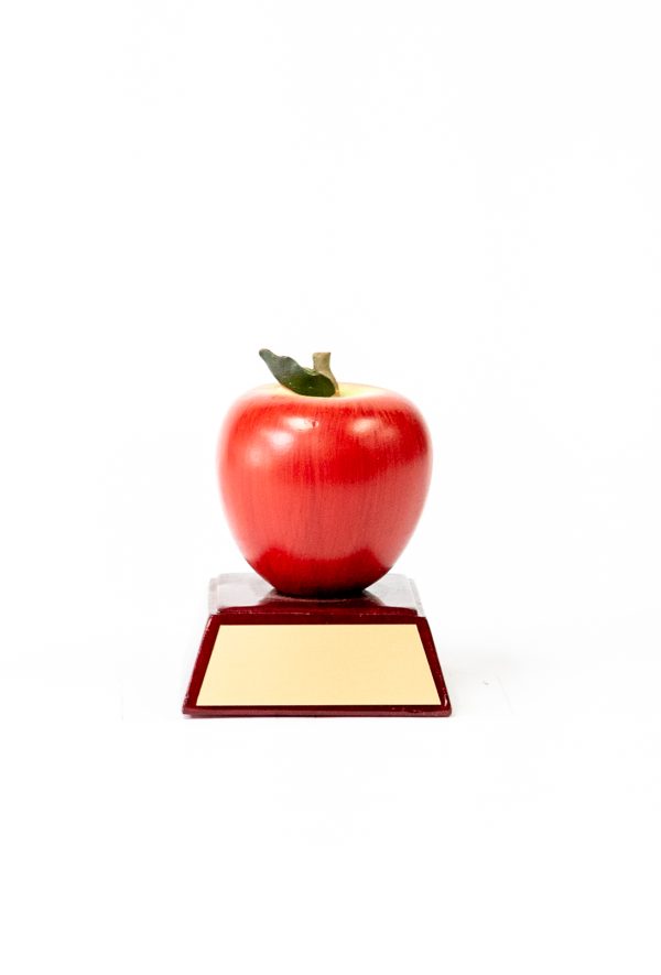 Trophy 4  Resin Apple on Base 1