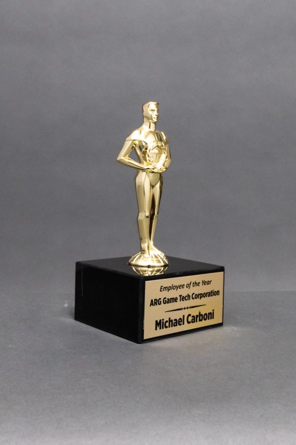 6.75  Trophy Metal Oscar on Black Marble Base 2 scaled