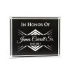 8 X10  Black Silver Frame with Gravoply Insert 1 scaled