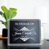 8 X10  Black Silver Frame with Gravoply Insert 3 scaled