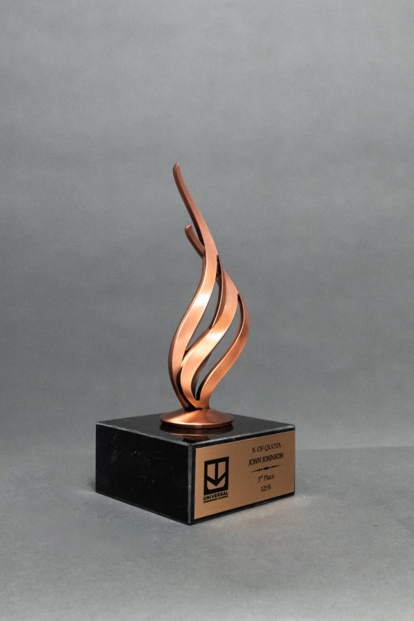 9.25  Trophy Bronze Metal Figure on Black Marble Base 2 scaled