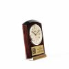 6  Piano Wood Clock on Metal Base 2526G 2