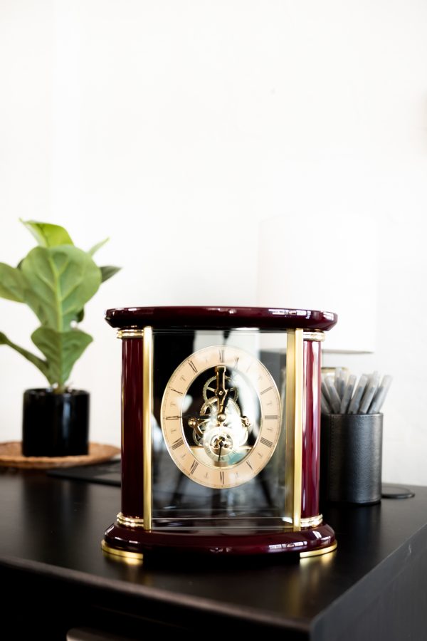 7.5  Rosewood Skeleton Clock BC523 3 scaled