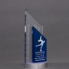 9.5  Crystal Pinnacle Award Clear Blue w white fill on Blue Glass 1 scaled