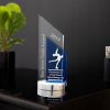 9.5  Crystal Pinnacle Award Clear Blue w white fill on Blue Glass 3 scaled