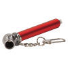 Red Aluminum Tire Gauge with Key Chain 2