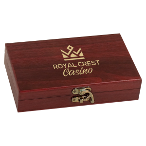 Rosewood Card and Dice Set 1