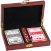 Rosewood Card and Dice Set 2
